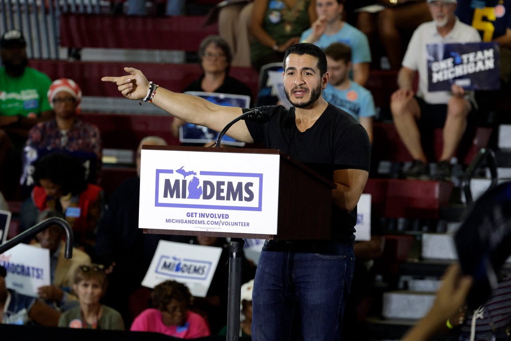 Progressive candidates, such as Abdul El-Sayed in Michigan, have defeated established Democrats in securing nominations – in part because of their affordability messaging (AFP/Getty)