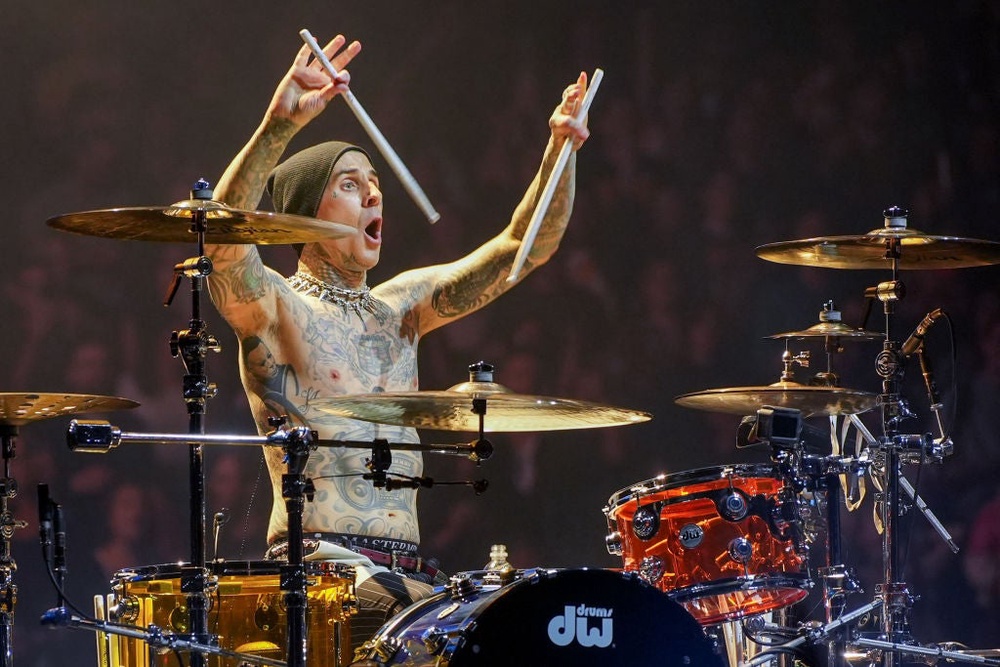 Even before the crash, Barker's life — as marked with musical triumphs as it has been — offered lessons in resiliency (Getty)