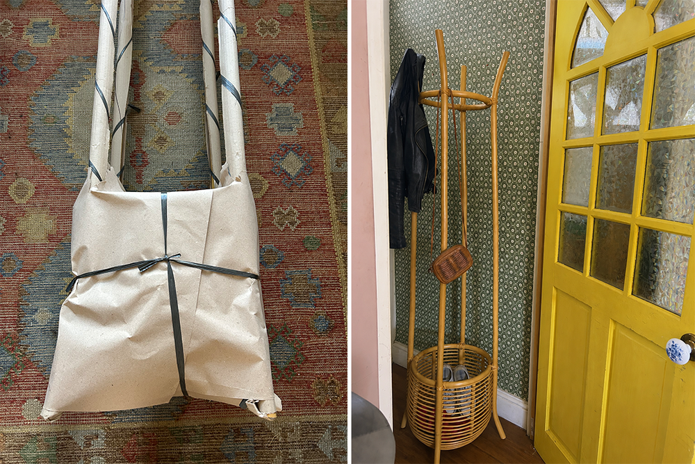 The bottom basket is ideal for hats and other accessories (Ali Howard/The Independent)