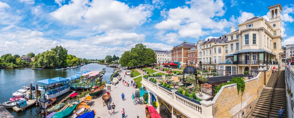 Richmond upon Thames in south-west London was also ranked as one of the friendliest places in England (Getty/iStock)