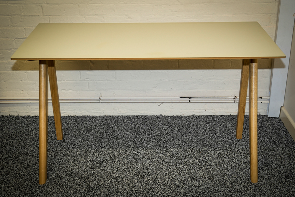This had space for my monitor, laptop, and desktop machine (Alastair Jennings/The Independent)