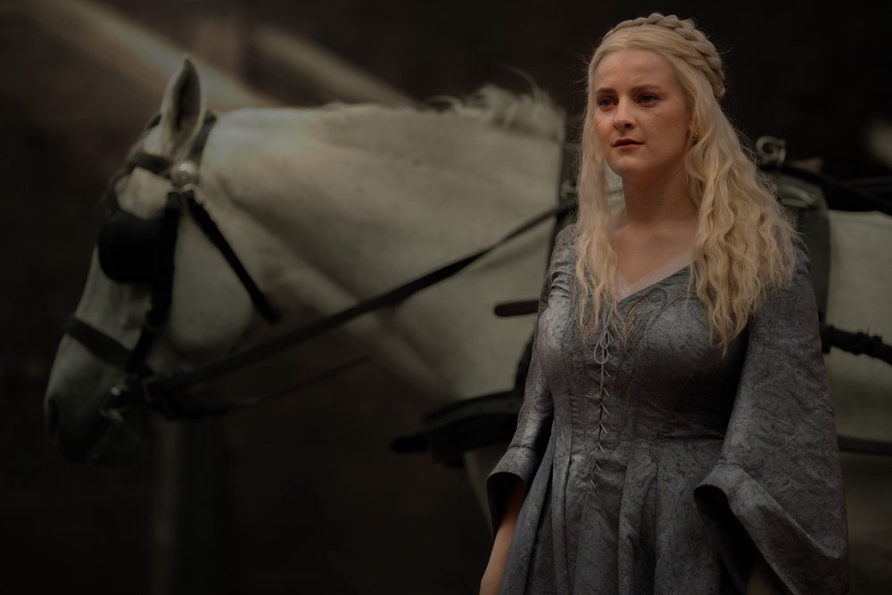 Phia Saban as Helaena Targaryen in 'House of the Dragon' (HBO)