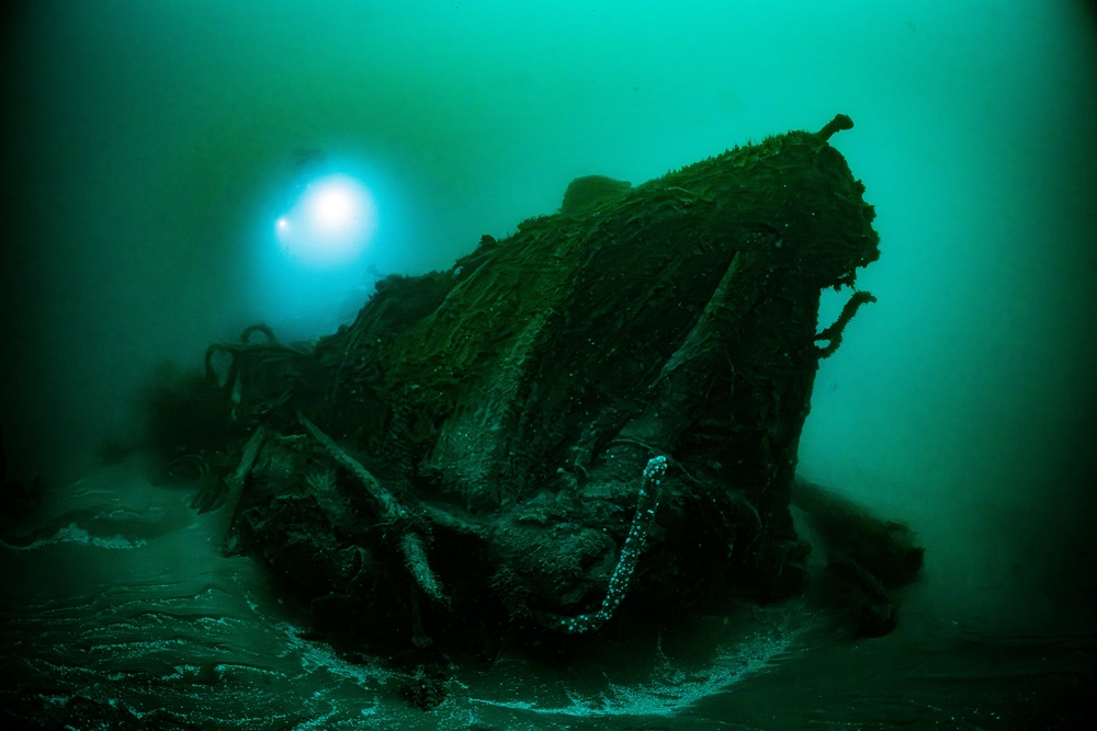 HMS Tiger sank in 1908 after it strayed into the path of another warship during a training exercise and was sliced in two with less than half of its 57-strong crew surviving the incident (PA)