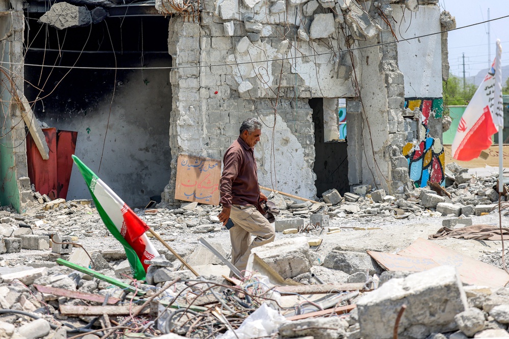 Trump’s war with Iran has now lasted for five months despite his constant pledges that the country’s military has been destroyed (AFP via Getty Images)