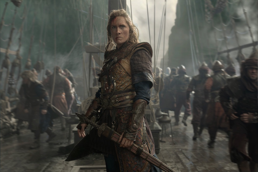 Abigail Thorn as Admiral Sharako Lohar in 'House of the Dragon' (HBO)