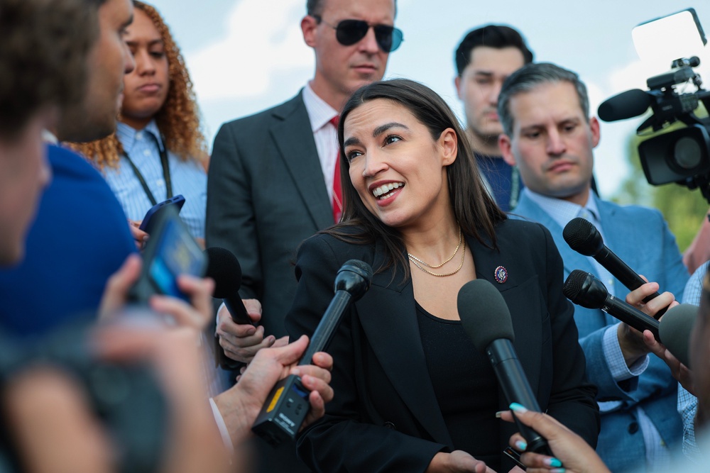 'Usually I keep my private life quite private, but I have made the decision to start freezing my eggs,' the progressive Democrat said during a livestream this weekend (Getty Images)