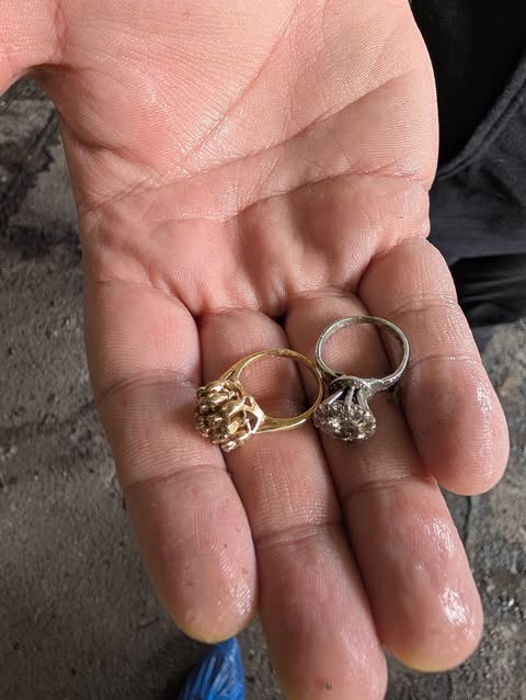 Sanitation workers in the country's largest city found two lost heirloom rings after sorting through 20,000 pounds of trash (New York City Department of Sanitation)