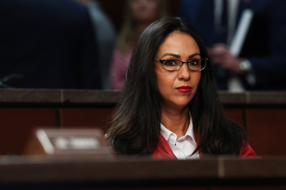'We take these allegations very seriously and pray for everyone affected during this challenging time,' Boebert said in reaction to the new charges (Getty Images)