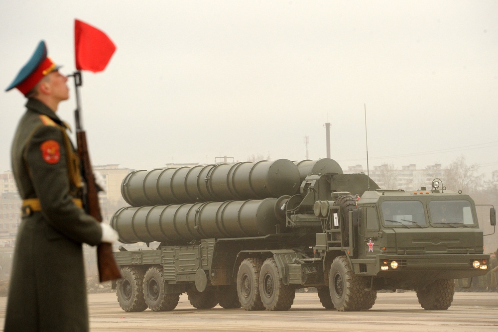 A Russian surface-to-air missile system S-300 in 2012 (file) (AFP/Getty)