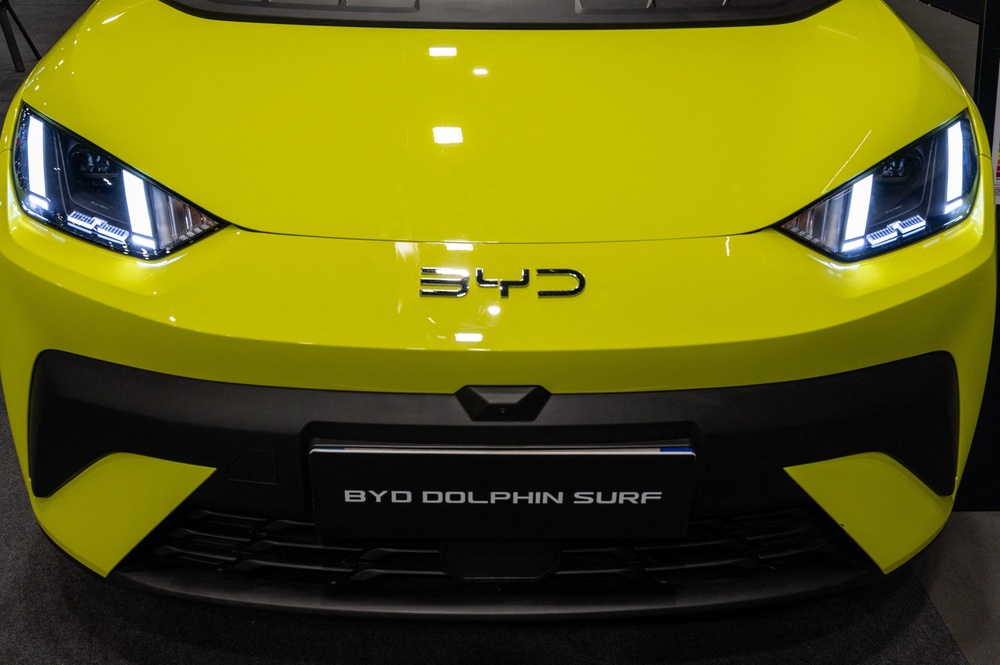 BYD Chinese electric car Dolphin surf (AFP/Getty)