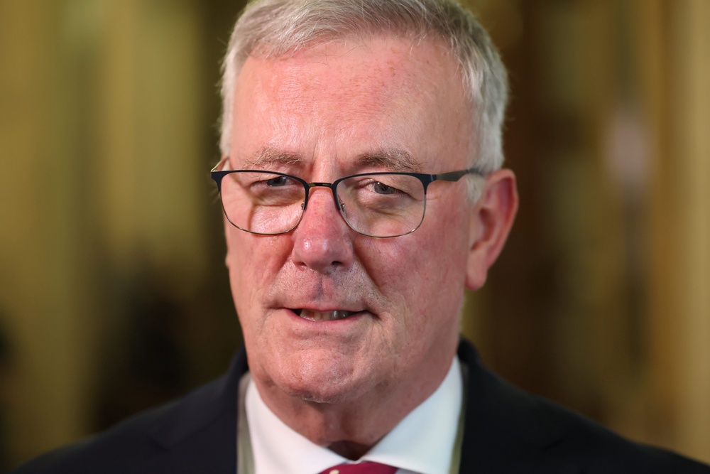 Health Minister Mike Nesbitt said he did not believe the political institutions were in imminent danger (Liam McBurney/PA) (PA Wire)