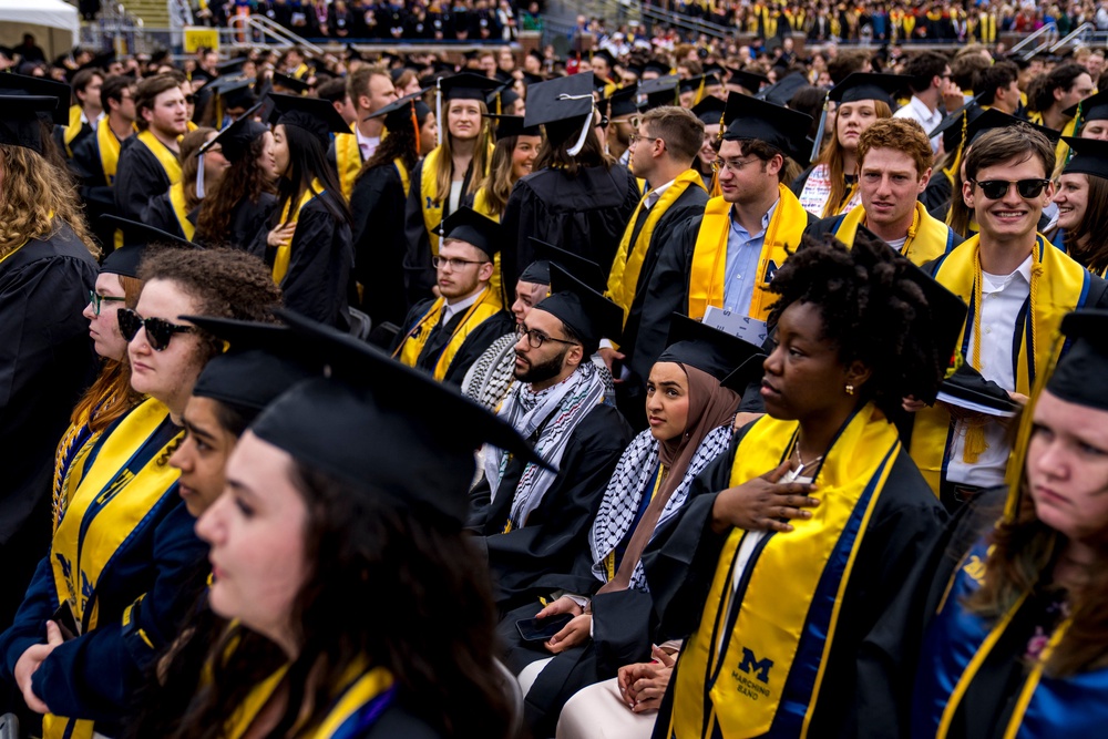 Under the pilot program, incoming students enrolled in the College of Literature, Science and the Arts will not receive letter grades on their official transcripts during their first term (Getty Images)