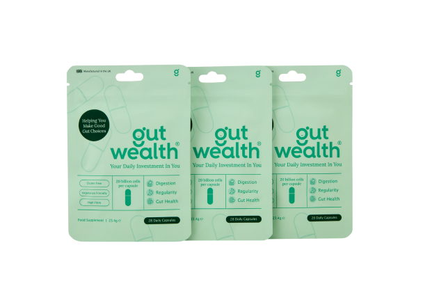 The daily capsules claim to help ease and eradicate the symptoms of IBS (Gut Wealth)