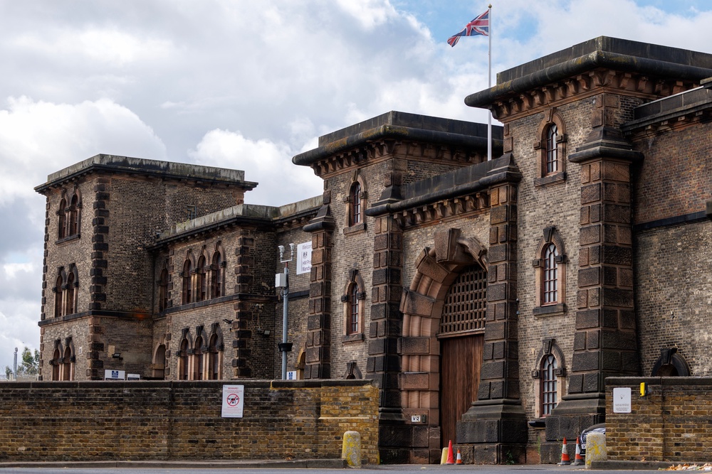 Freed prisoner Sheik Yaqub al-Sabah, 49, praised the early release scheme after leaving HMP Wandsworth (pictured) in 2024, before jumping into a £250,000 Lamborghini Urus (Getty)