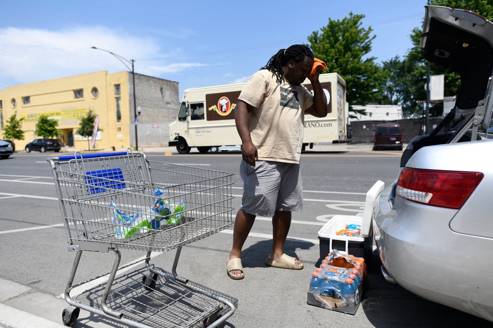The days with extreme heat events are expected to increase due to human-caused climate change (AFP/Getty)