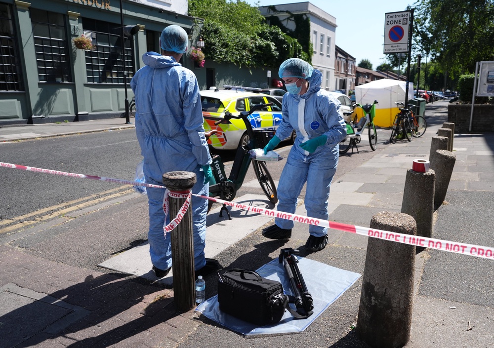 Local residents described hearing gunshots (Jonathan Brady/PA) (PA Wire)