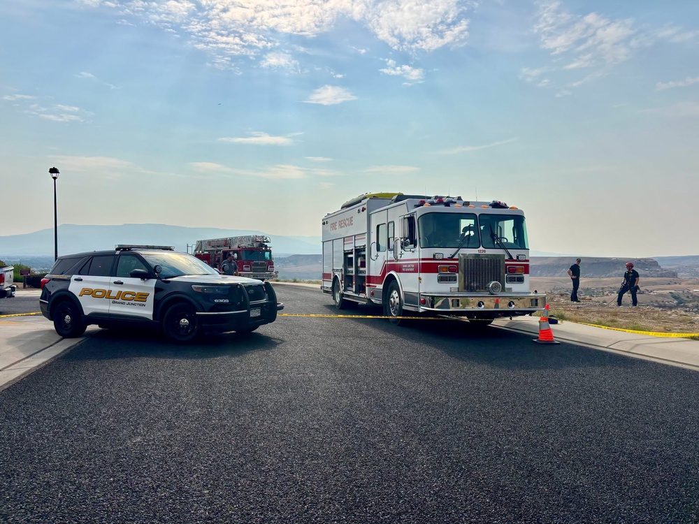 The 17-year-old boys had died after their car veered off the road late Saturday night (Grand Junction Police Department)