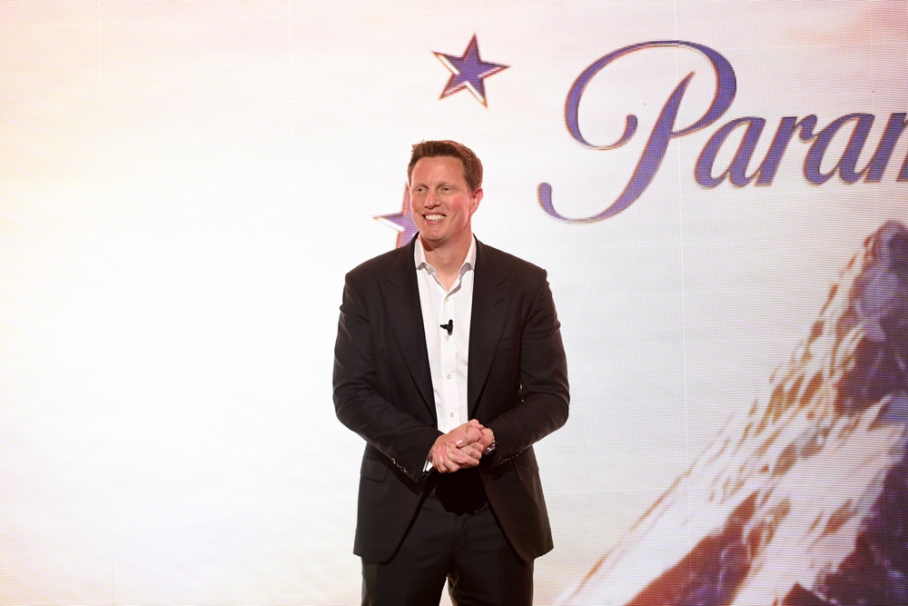 David Ellison, chairman and CEO of Paramount (Getty)