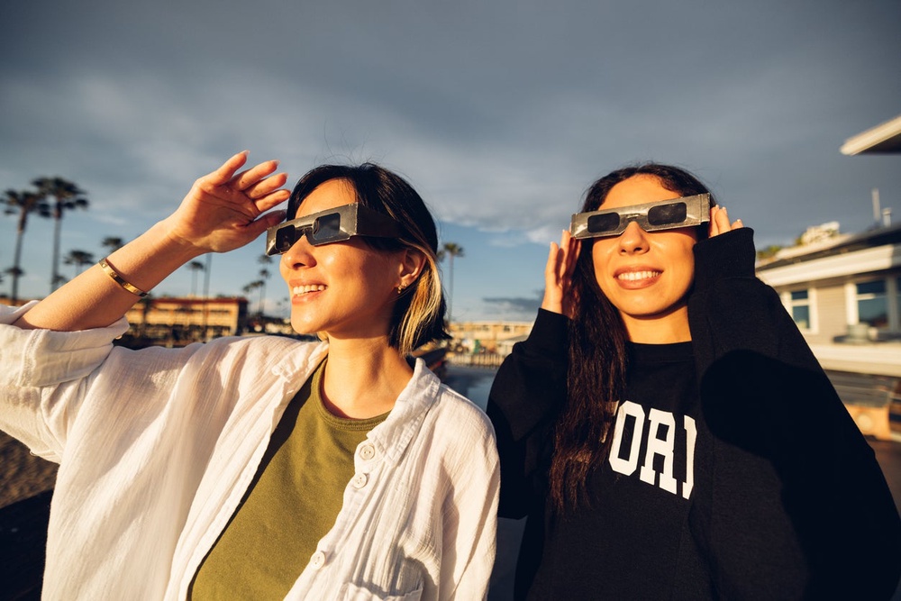 In the UK, Devon, Cornwall and the westernmost parts of Pembrokeshire in Wales are set to see the eclipse at its fullest, with a range of 94% to 96% of the sun obscured by the moon (Getty/iStock)