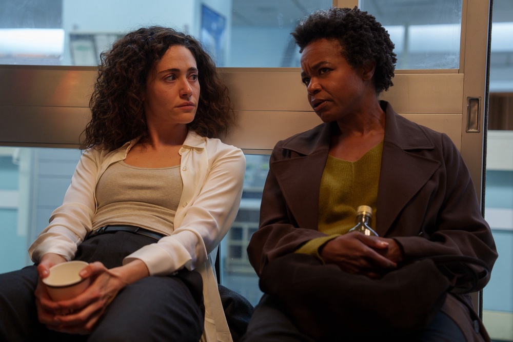 Emmy Rossum and Quincy Tyler Bernstine in ‘Furious’ (Disney)