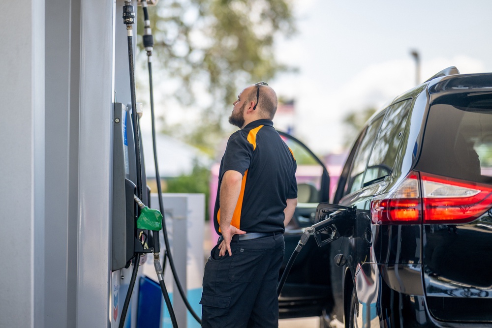 On Wednesday, gas averaged $4.04 a gallon nationwide, a 16-cent rise from a month ago, according to the motor club AAA (Getty Images)