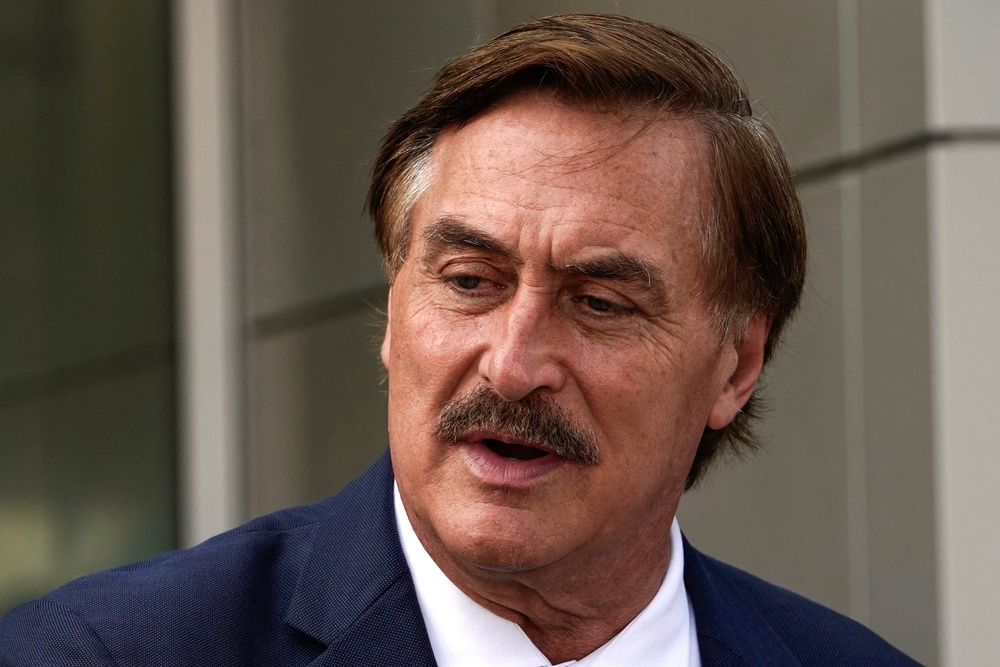 Mike Lindell, the founder of MyPillow, lost the Republican gubernatorial primary in Minnesota, finishing with 32.5 percent of the vote (AFP/Getty)