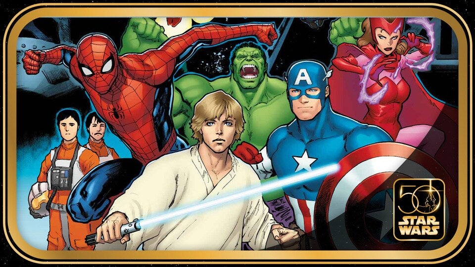 'Star Wars/Marvel: Hope Assembles' will be released in 2027 for the 50th anniversary of 'Star Wars: A New Hope' (Lucasfilm)