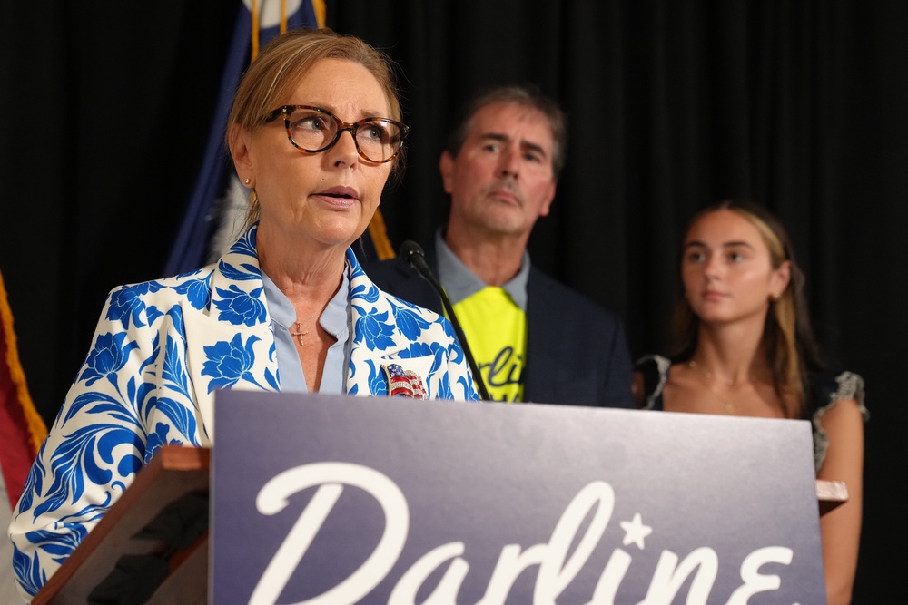 President Donald Trump endorsed Sen. Darline Graham (R-SC), and she cleared a primary runoff. But a majority of Republicans voted against her. (AP)