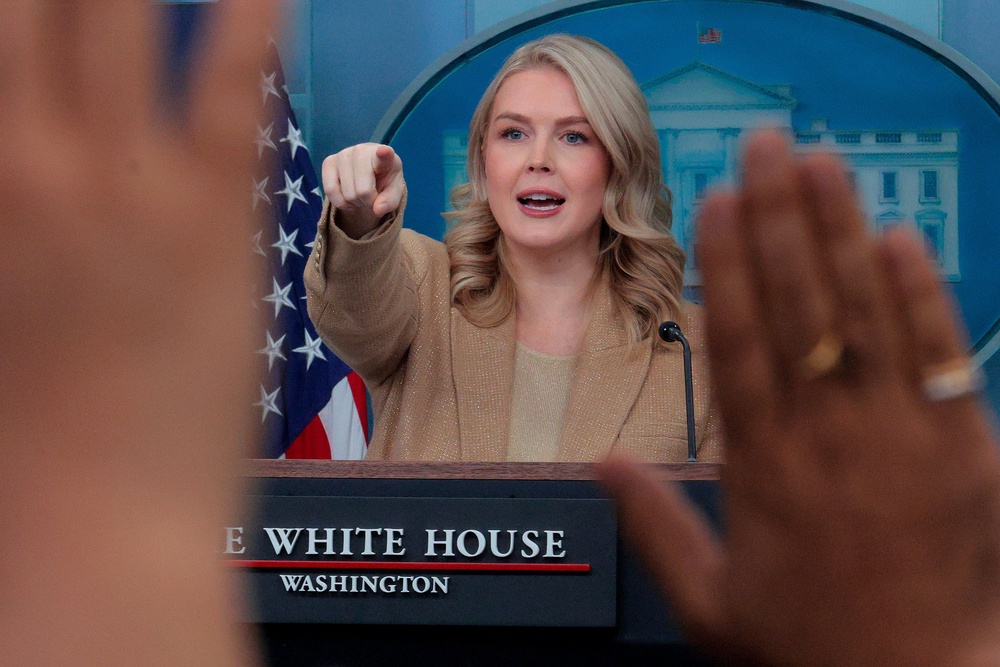 She is known to lash out at reporters during press briefings (Getty Images)