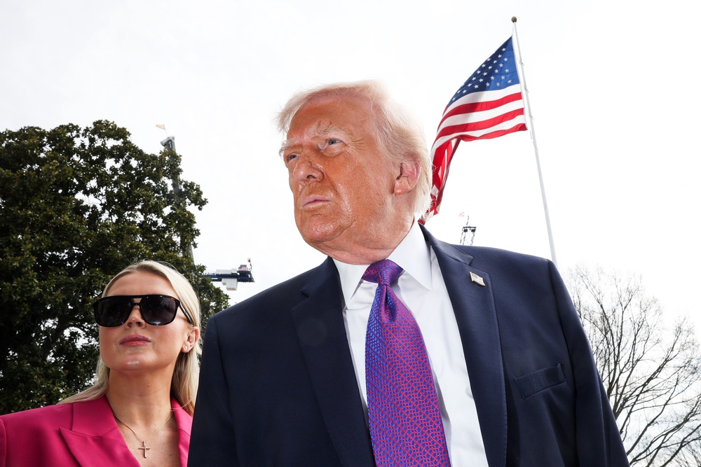 Leavitt is known as one of Trump’s most fierce advocates (Getty Images)