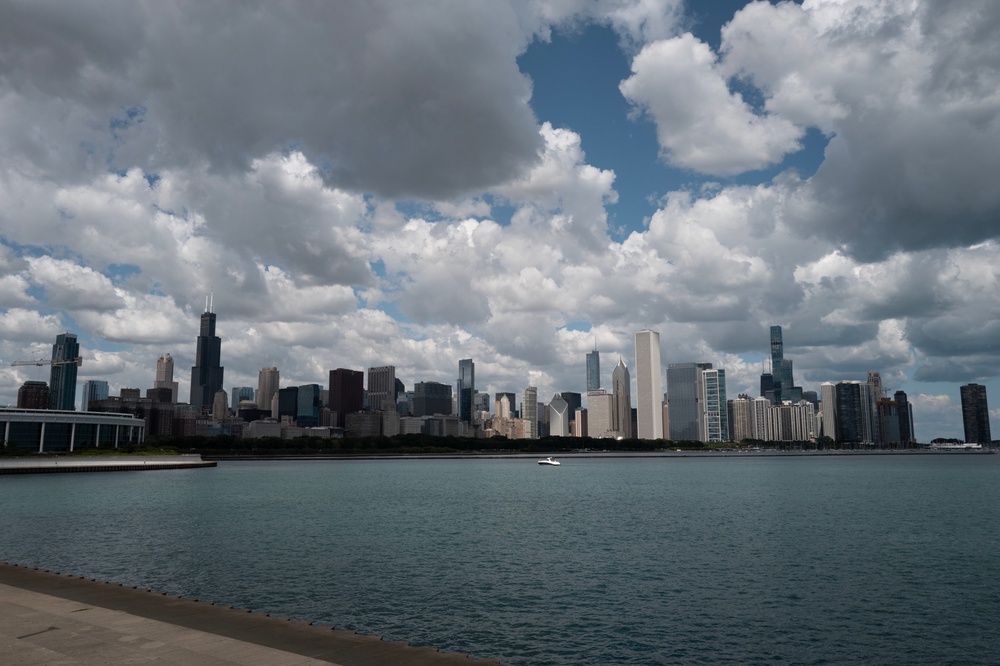Police say that a 48-year-old woman and a 63-year-old man were found unresponsive, each with a gunshot wound to the head, inside Mark Twain Elementary School in Garfield Ridge Monday, according to local media (Getty Images)