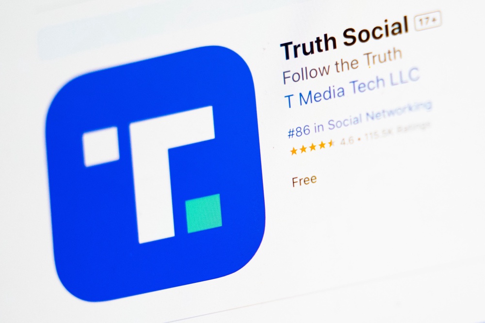 Trump Media said selling fast access to traders is common in its industry, and that the plaintiffs are just trying to silence the president (AP Photo/John Minchillo)