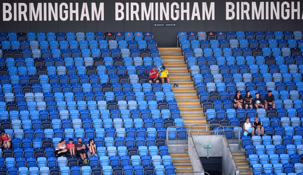 Empty seats have plagued the European Championships so far (PA)
