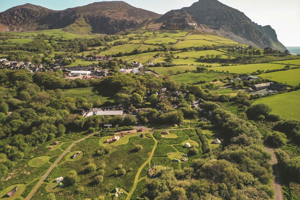 Bert’s is one of ‘Britain’s most memorable places to camp and eat’ (Bert’s Kitchen Garden)