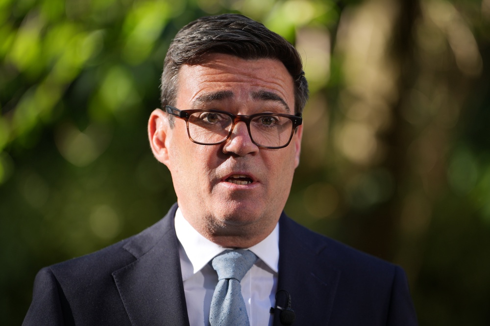 Prime Minister Andy Burnham took aim at Ofwat’s draft decision and said customers ‘cannot be treated as a blank cheque’ (Kin Cheung/PA) (PA Wire)