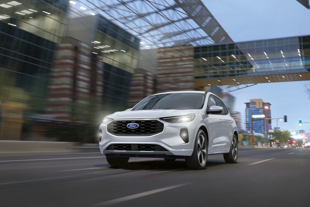 The Escape has comfortable seating, a smooth ride quality and easy-to-use controls (Ford Motor Co. via AP)