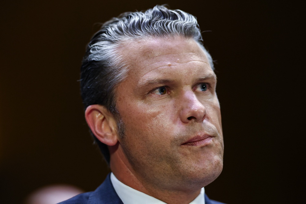 Secretary of Defense Pete Hegseth says he’s sent military strategists to Ukraine to study drone warfare (Getty)