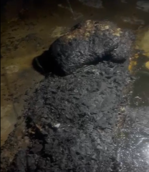 The charred remains of a bed in a home in Al-Tuba after settlers burned it down (Mohammad Hesham)