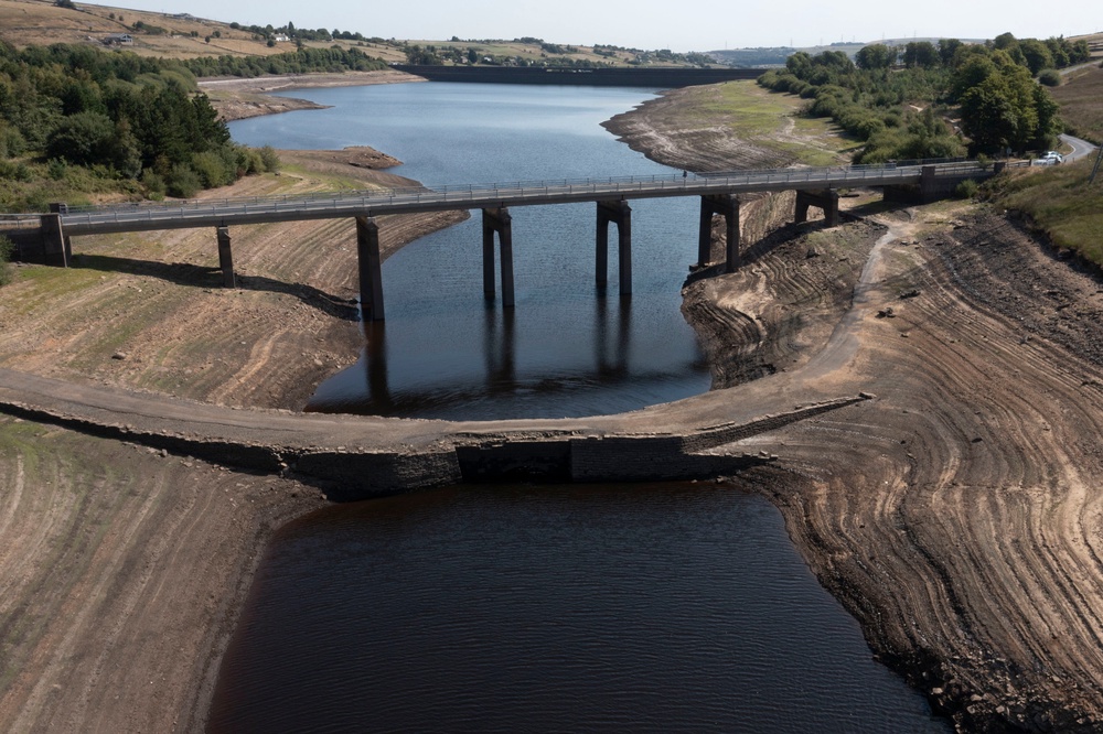 More than two-thirds of England are under drought conditions (AP)