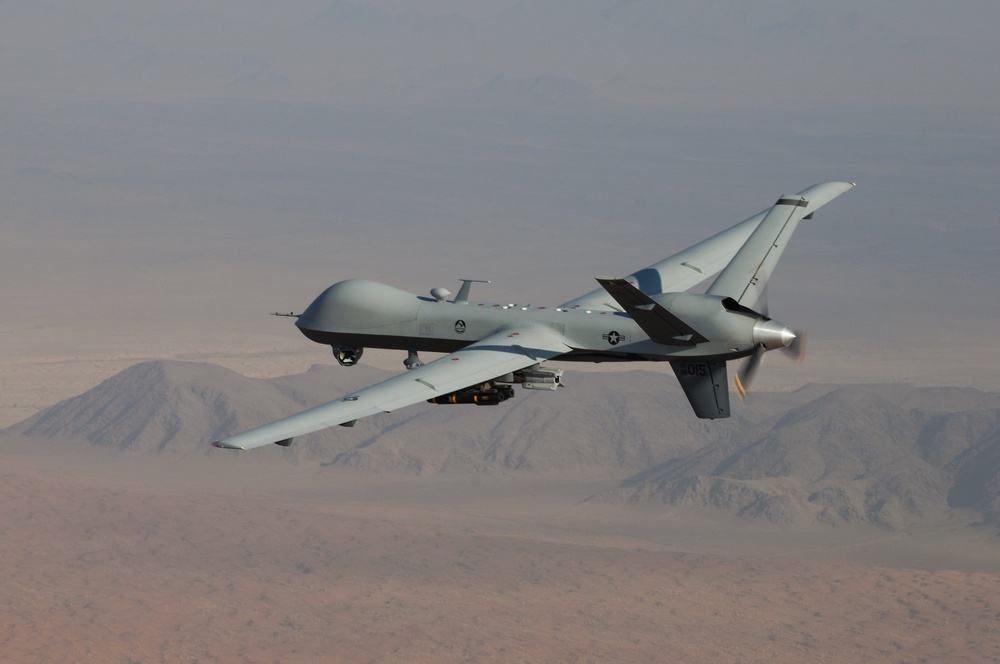 General Kenneth Wilsbach, the Air Force chief of staff, describes the Reaper as ‘perhaps the most valuable player’ in the war against Iran (Lt. Col. Leslie Pratt/US Air Force)