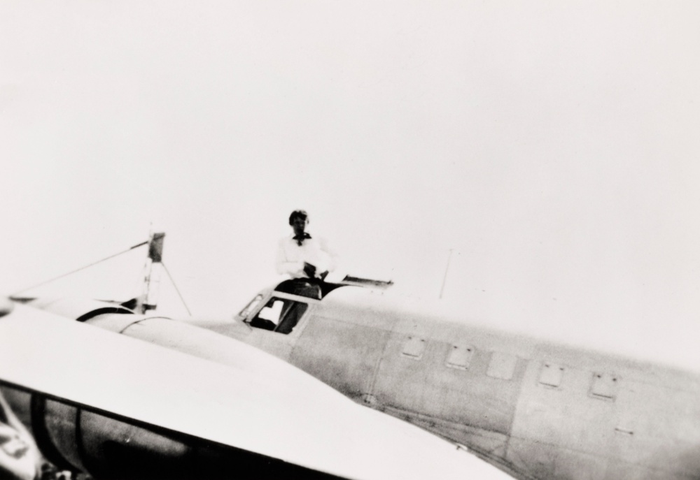 The expedition team will investigate a visual anomaly in a lagoon on Nikumaroro, part of the Pacific island nation of Kiribati, this fall in hopes of determining whether it is the remains of Earhart’s plane (Hulton Archive/Getty Images)