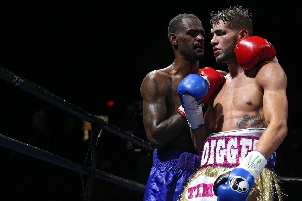 Colon was repeatedly hit in the back of the head during his fight with Terrel Williams (Getty)
