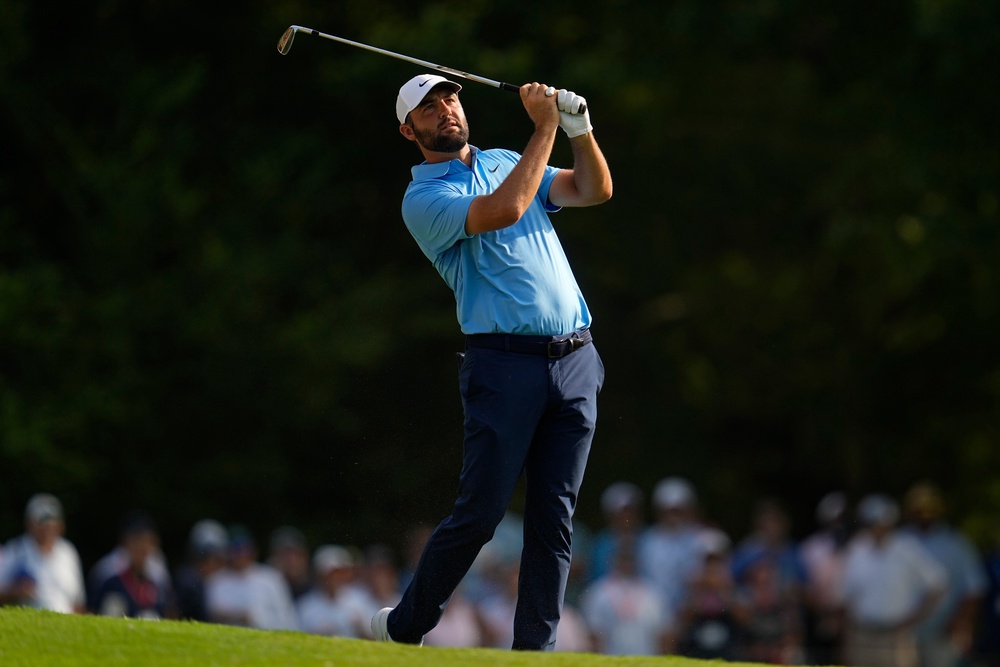 Scottie Scheffler made a solid start on his return to action in Memphis (George Walker IV/AP) (AP)