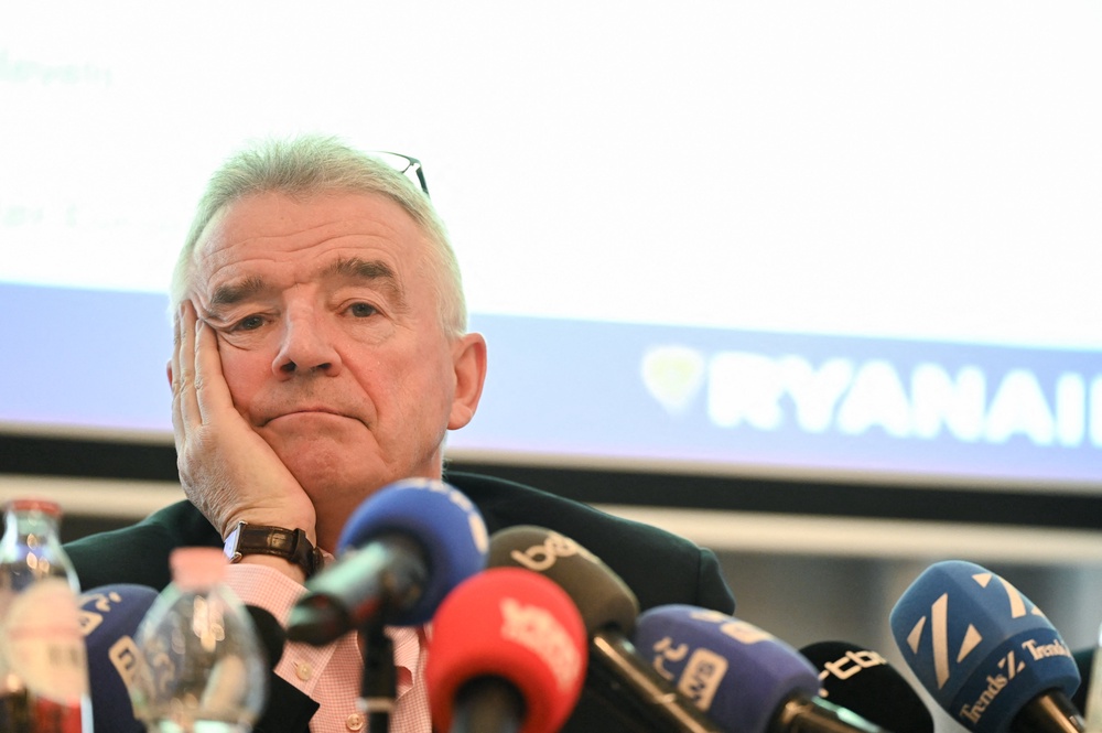 Ryanair CEO Michael O'Leary (AFP/Getty)