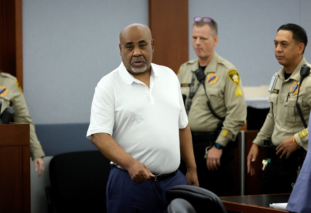 Davis is the only person still alive who was in the car where prosecutors said the fatal shots originated (Steve Marcus/Reuters)