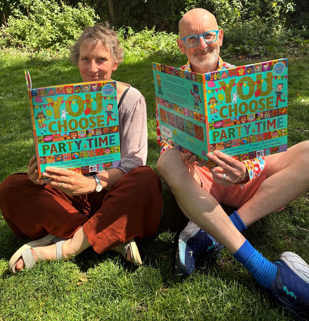 Goodhart and Sharratt have returned with ‘You Choose Party Time’ (Penguin)