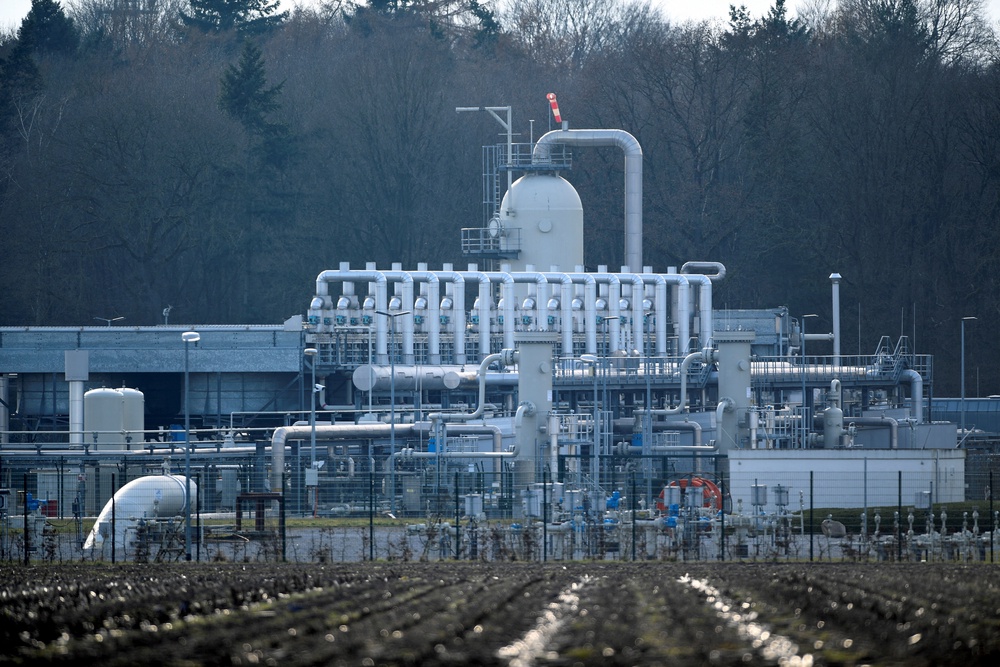 Astora natural gas depot in Rehden (Reuters)