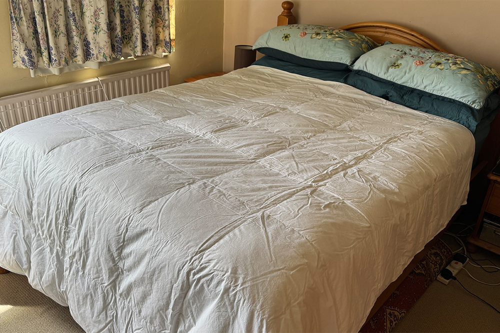 This duvet feels beautifully light and breathable (Jo Plumridge/The Independent)