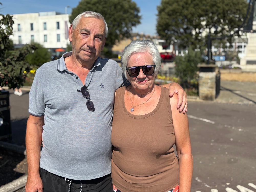 John and Sue Wackett wish the main parties had stood in Clacton (The Independent)
