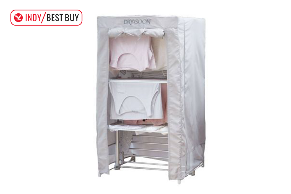 Image from: 10 best heated clothes airers, tried and tested by a home specialist